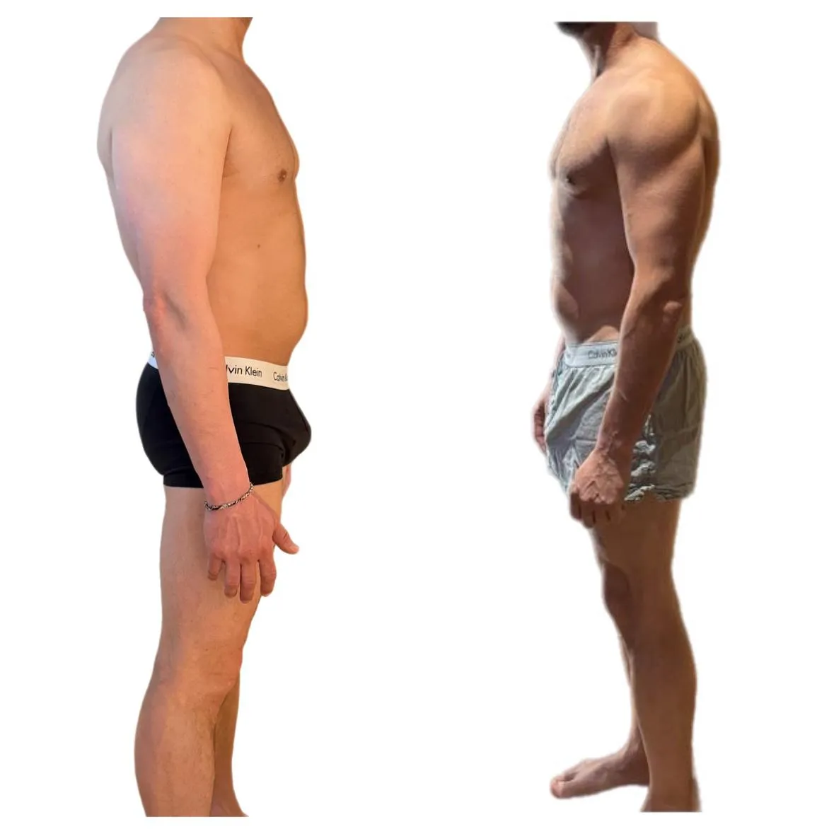 Transformación de Carlos: tras cirugía lumbar consiguió eliminar barriga, definir su cuerpo y volver a esquiar