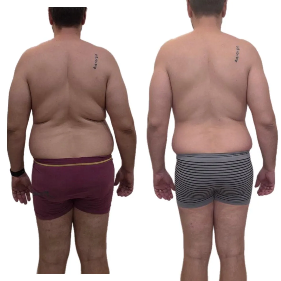 Transformación de Adri: antes y después de 3 meses de entrenamiento, -6 kg de grasa